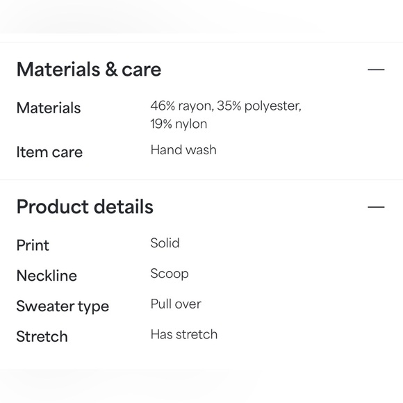 Never worn! Red Sweater - Picture 6 of 6